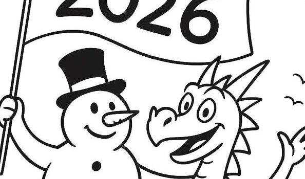 Laufen und Anbaden am Neujahrstag